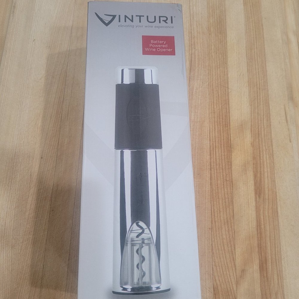 Vinturi Battery Operated Wine Opener NIB